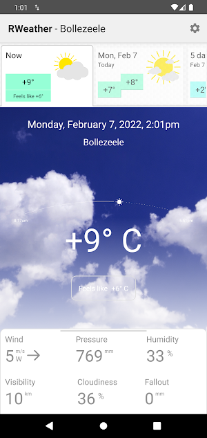 RWeather: Weather & Widgets Screenshot 0