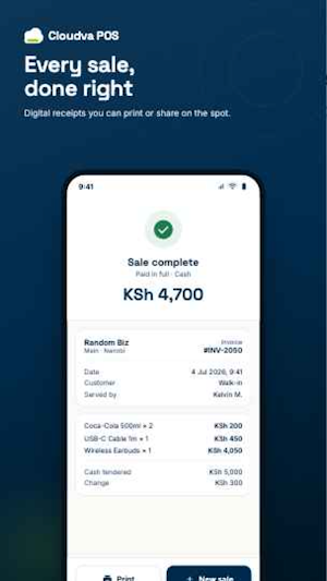 Cloudva POS Screenshot 3