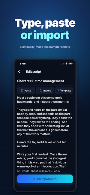 Rostrum: Video Teleprompter Screenshot 3