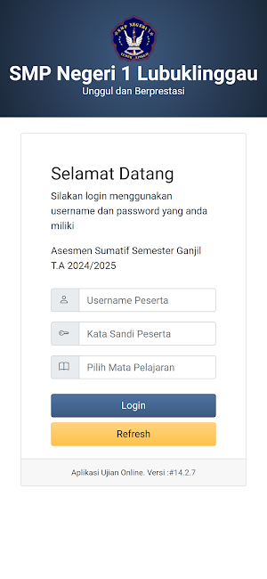 SMPN 1 Lubuklinggau Screenshot 0