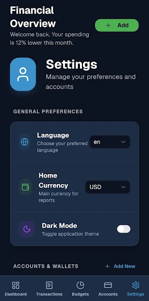 SpendWise – Expense Tracker Screenshot 3