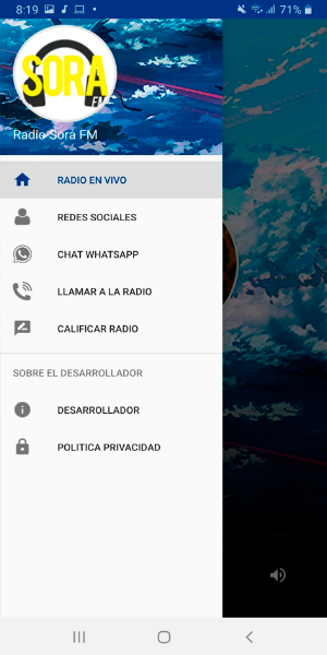 Radio Sora FM Screenshot 2