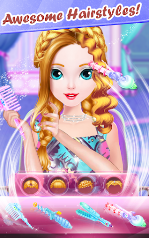 Super Fashion Stylist Model-Makeup Dress up game 2 Screenshot 1