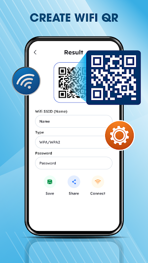 WiFi QR - Scanner Password Screenshot 0