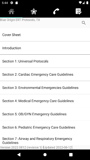 Blue Origin ERT Protocols Screenshot 0
