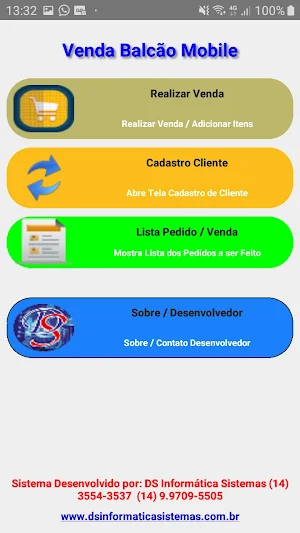 Venda DS Informática Sistemas Screenshot 2