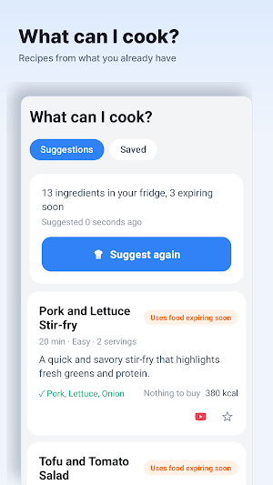 Food Expiry Tracker - Fridgeon Screenshot 2