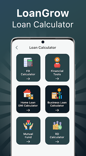 Loangrow - EMI Loan Calculator Screenshot 0
