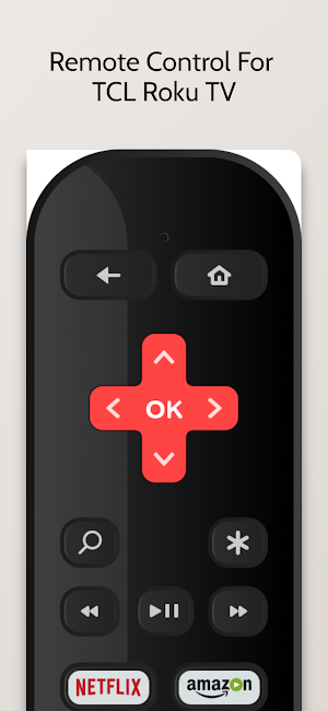 Remote For TCL Roku TV Screenshot 0