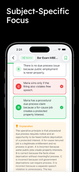 Bar Exam MBE Prep Screenshot 1