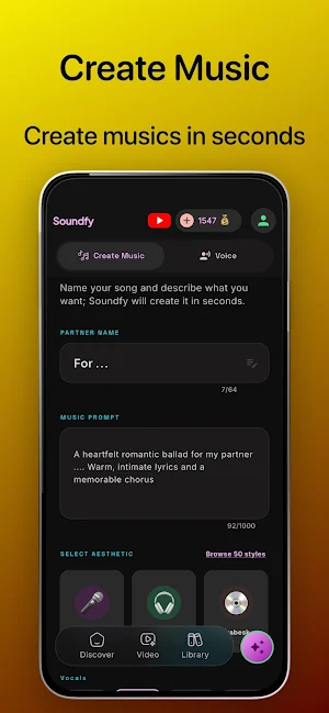 AI Music & Lyric - Soundfy Screenshot 1