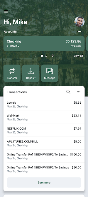 The Cottonport Bank New Screenshot 1