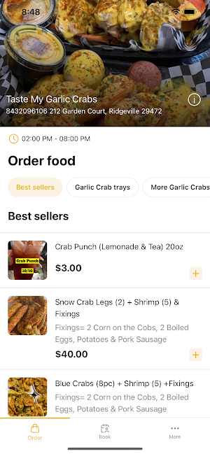 Taste My Garlic Crabs Screenshot 1