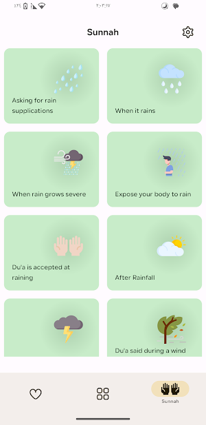 Sunnah in Weather Screenshot 2