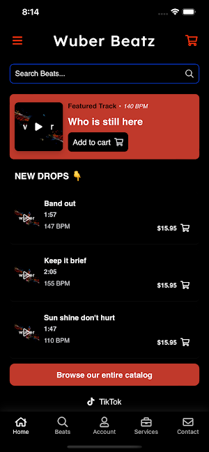 Wuber Beatz Screenshot 0