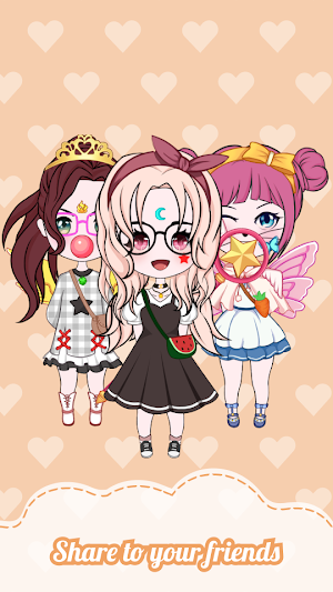 Chibi Dolls: Dress up Games & Avatar Creator Screenshot 3