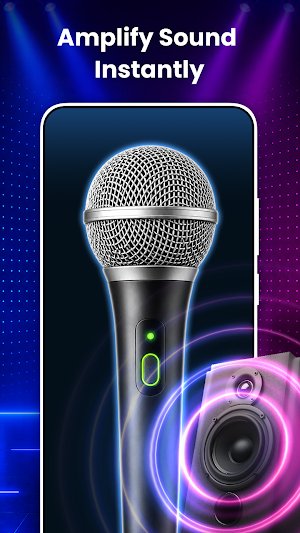 Microphone Amplifier: Live Mic Screenshot 2