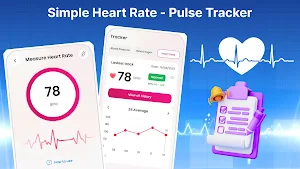 Heart Beat: Blood & HR Monitor Screenshot 0