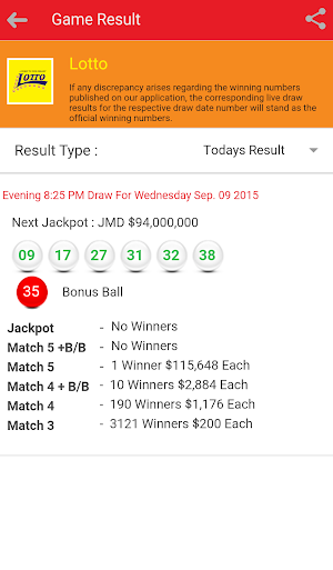 Supreme Ventures Results Screenshot 3