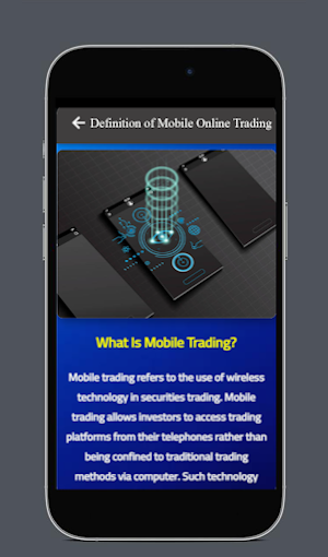 Online Mobile Trading Screenshot 1