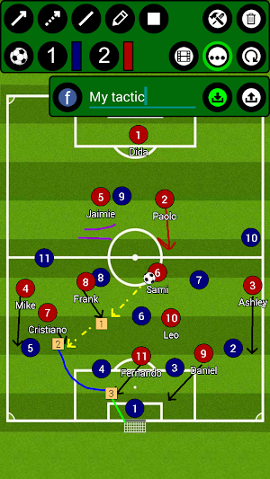 Soccer Tactic Board Screenshot 1