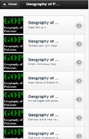 Geography of Pakistan Screenshot 3