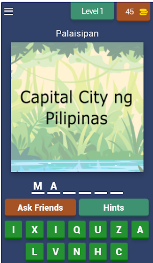 Palaisipan - Pinoy Trivia Game Screenshot 0