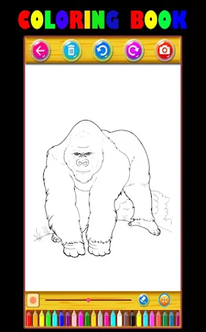 Godzilla VS Kong Coloring Book - Easy Coloring Screenshot 1
