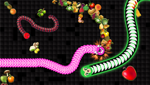 Snake Worm.io Hungry Zone.io Screenshot 2