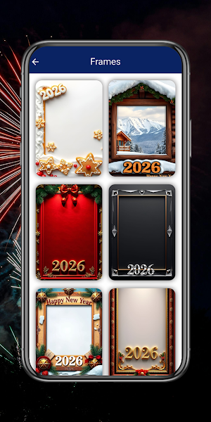 Happy New Year Photo Frames 26 Screenshot 1