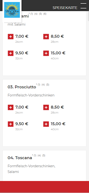 Pizzeria Dido Oberhausen Screenshot 2