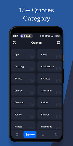 Quotegram: Quotes Creator Screenshot 1