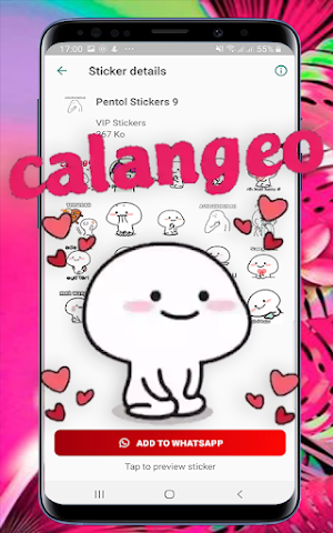 WAStickerApps Pentol Animated Screenshot 1