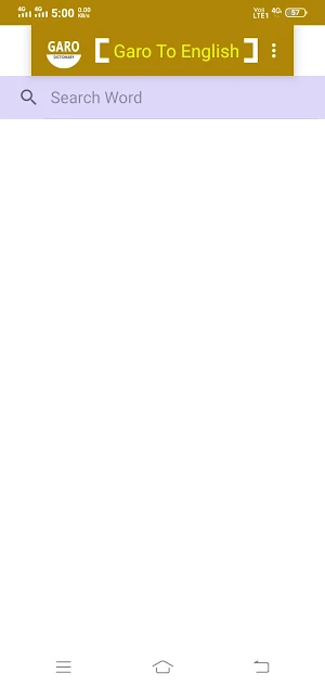 English To Garo Dictionary Screenshot 1