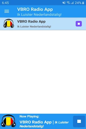 VBRO Radio App Screenshot 0