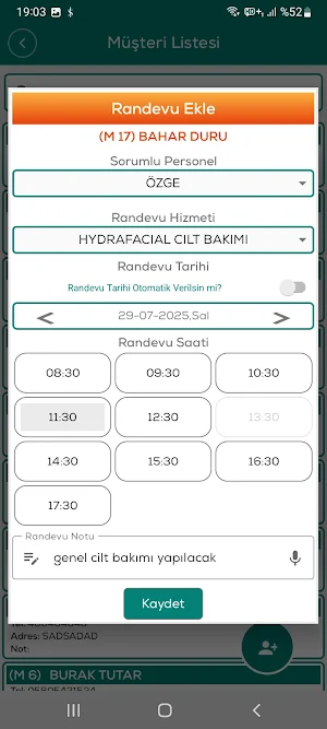 Randevu Takip Screenshot 1