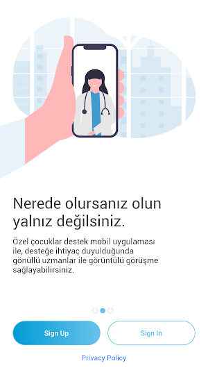 Özel Çocuklar Destek Sistemi Screenshot 1
