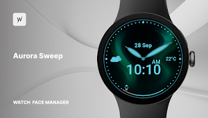 Aurora Sweep Watch Face Screenshot 0