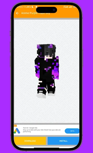 Anime Skin for Minecraft PE Screenshot 3