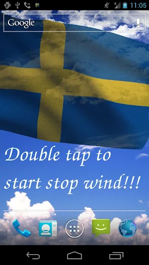 Sweden Flag Screenshot 0