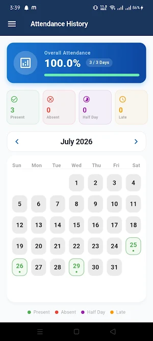 DARS School Parent App Screenshot 2
