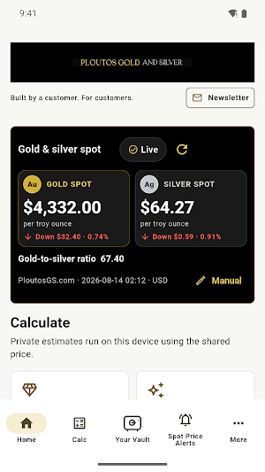 PloutosGS: Gold & Silver Screenshot 0