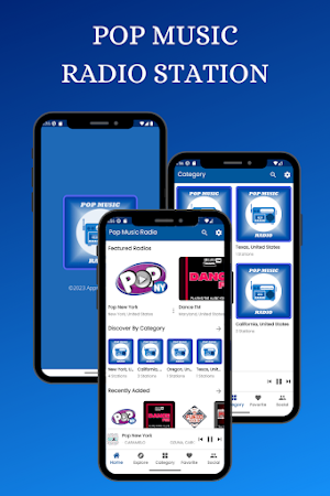 Pop Music Radio Station Online Screenshot 0