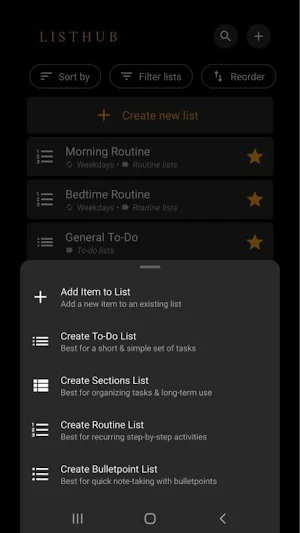 ListHub Screenshot 0