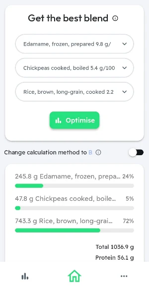 Protein Optimiser Screenshot 0