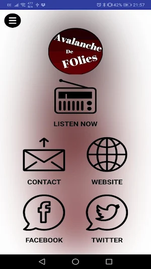 RADIO AVALANCHE DE FOLIES Screenshot 1