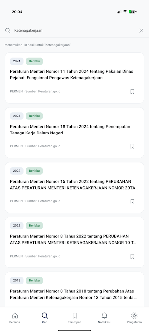 Hukum Online Indonesia - InLaw Screenshot 2