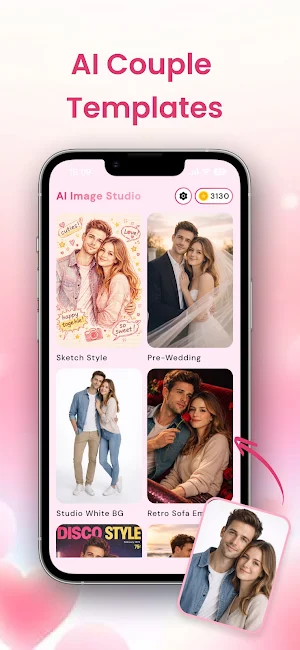 AI Couple Photo Generator Love Screenshot 1