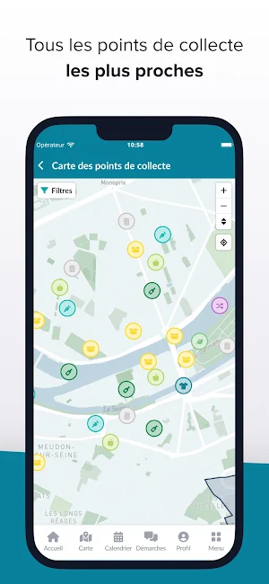Infos déchets - GPSEO Screenshot 3