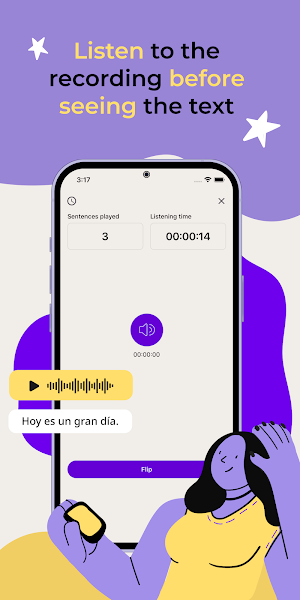 Improve Spanish listening Screenshot 2